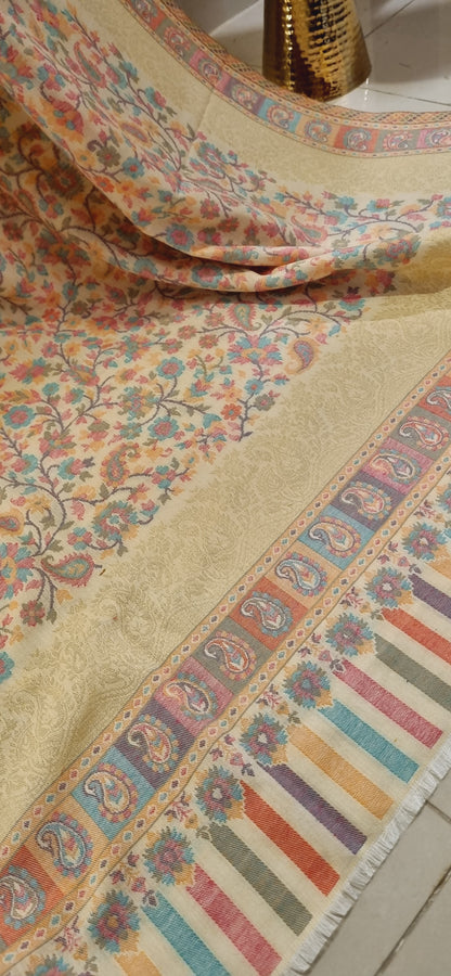 Pashmina Moonlight kaani shawl