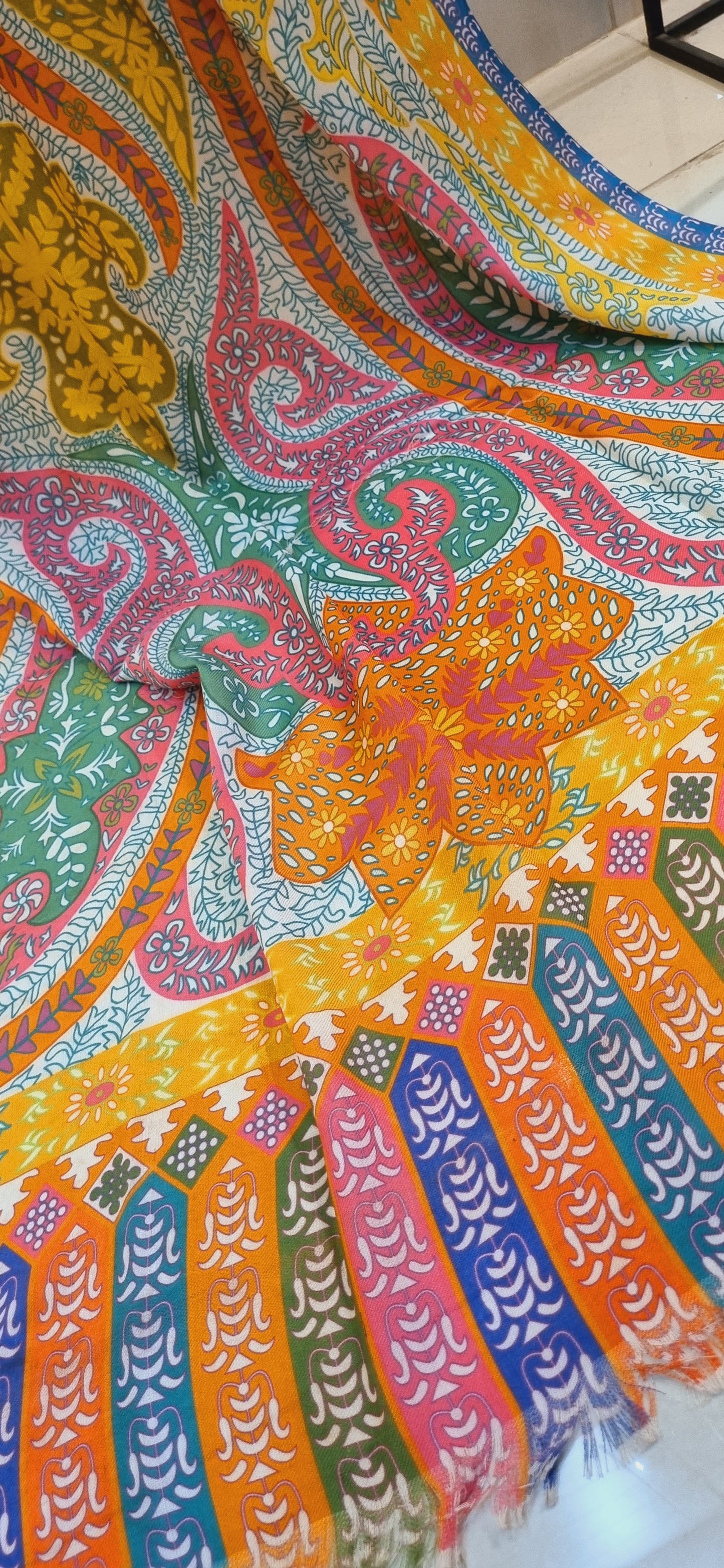 Pashmina printed