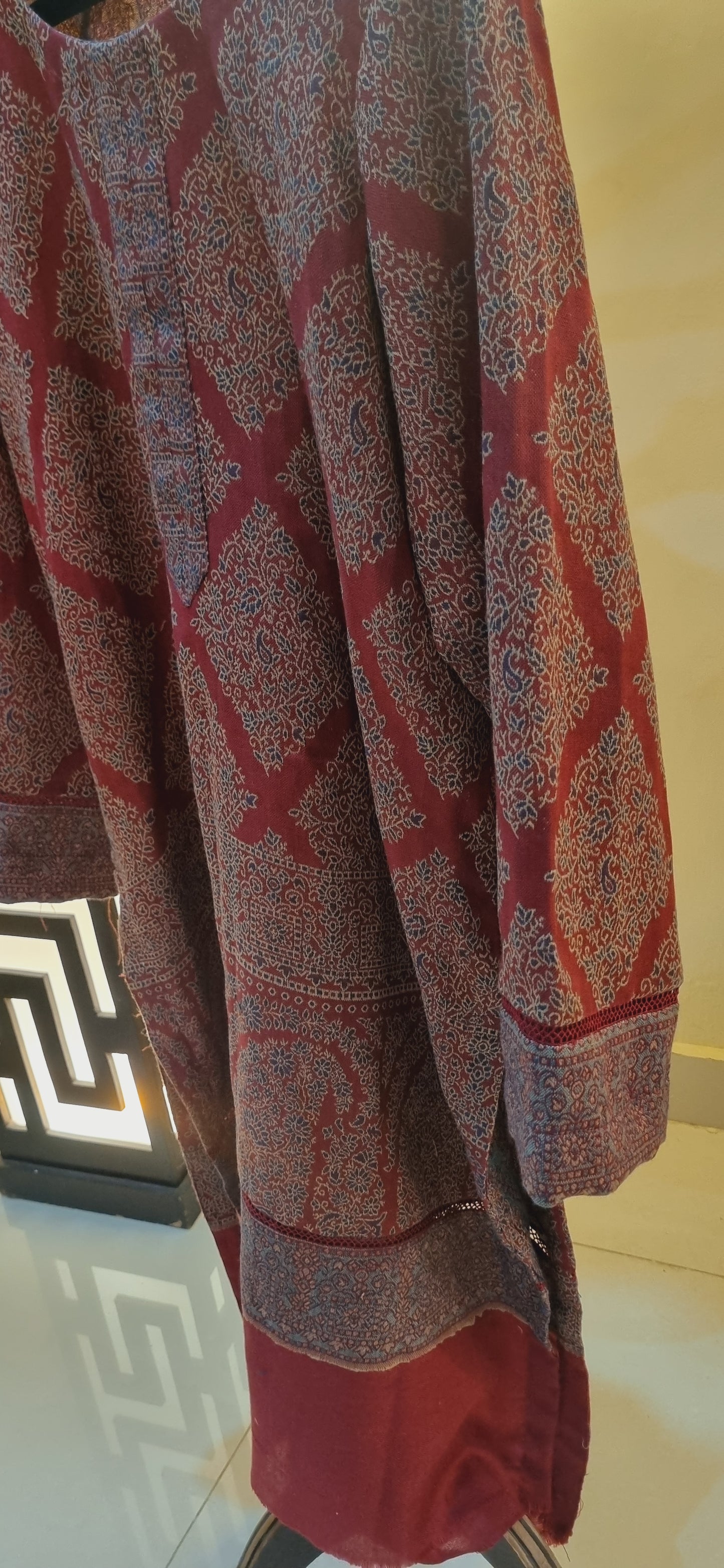 Pashmina kaani kurta