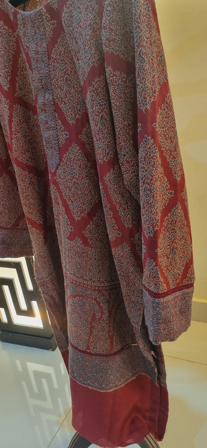 Pashmina kaani kurta