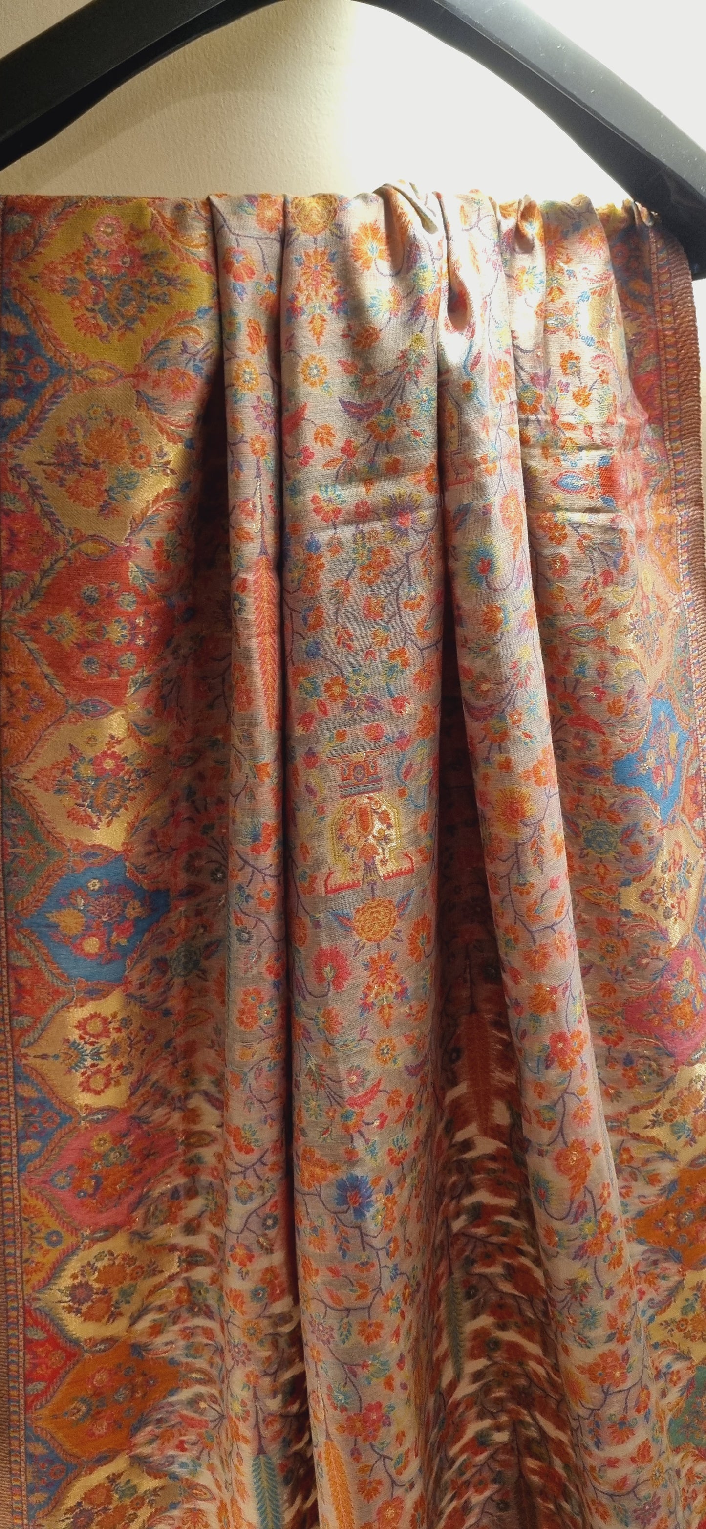 Silk kaani shawl