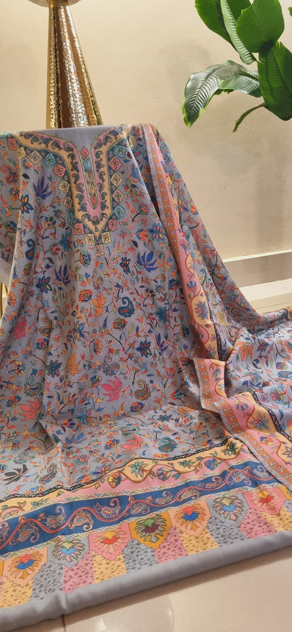 Pashmina reelkar suit