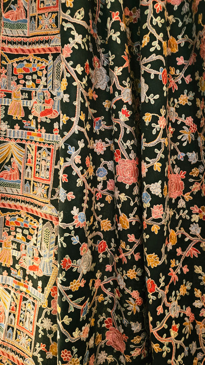 Papermachi embroidered: toosh