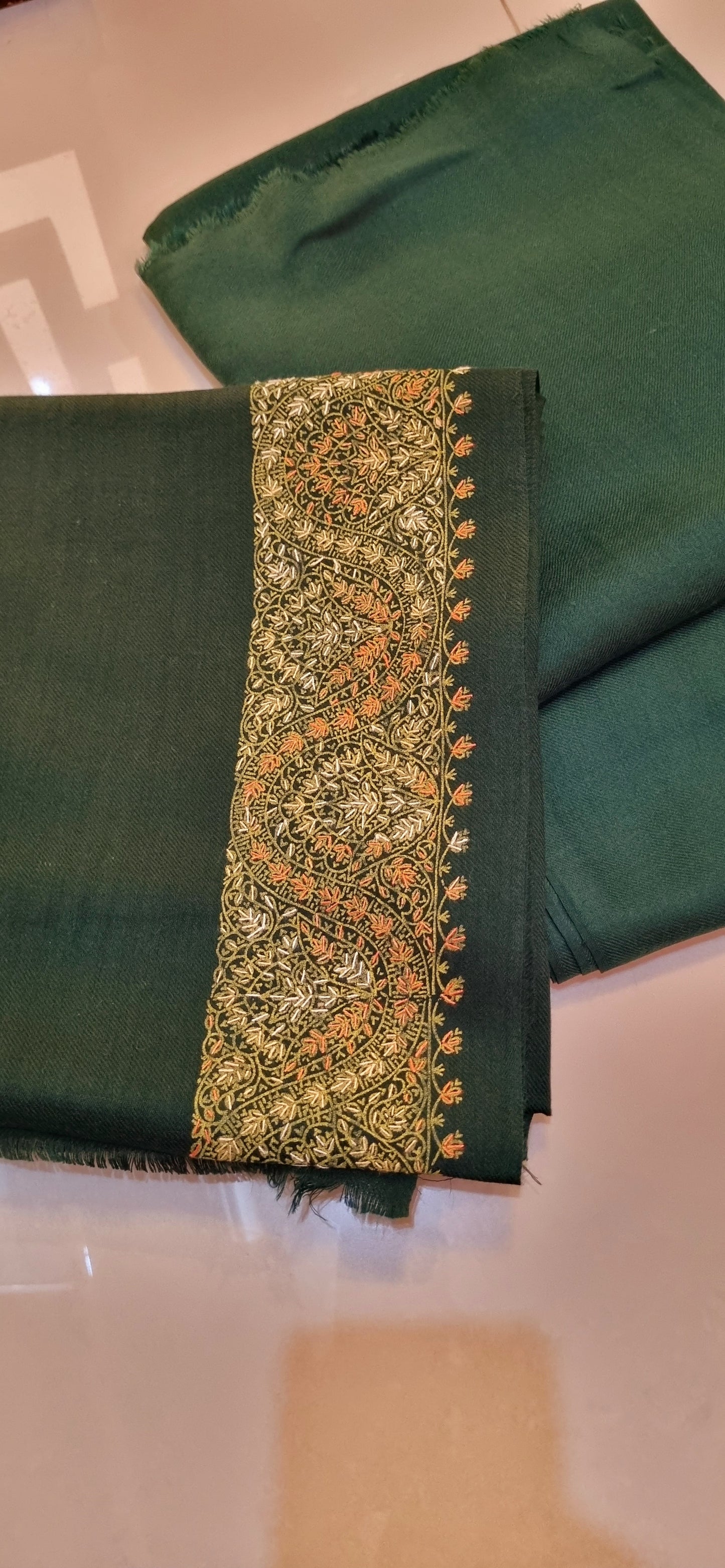 Three piece pashmina suit