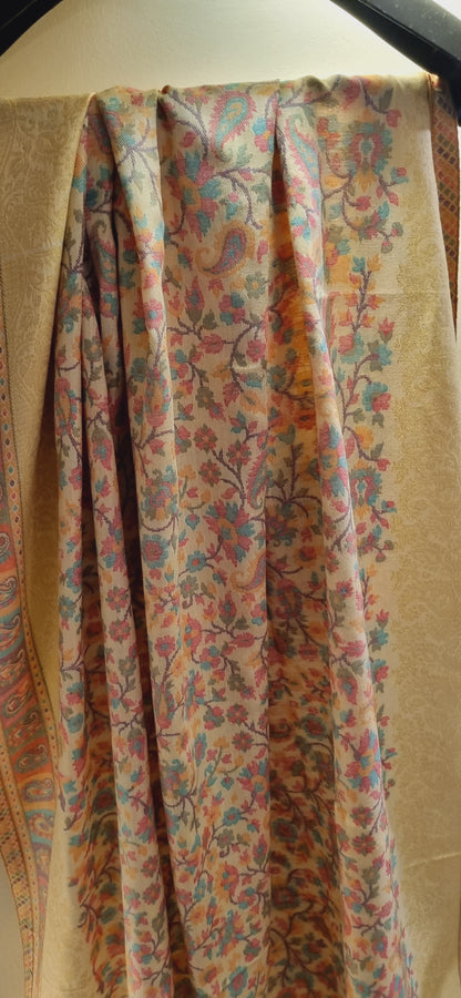 Pashmina Moonlight kaani shawl