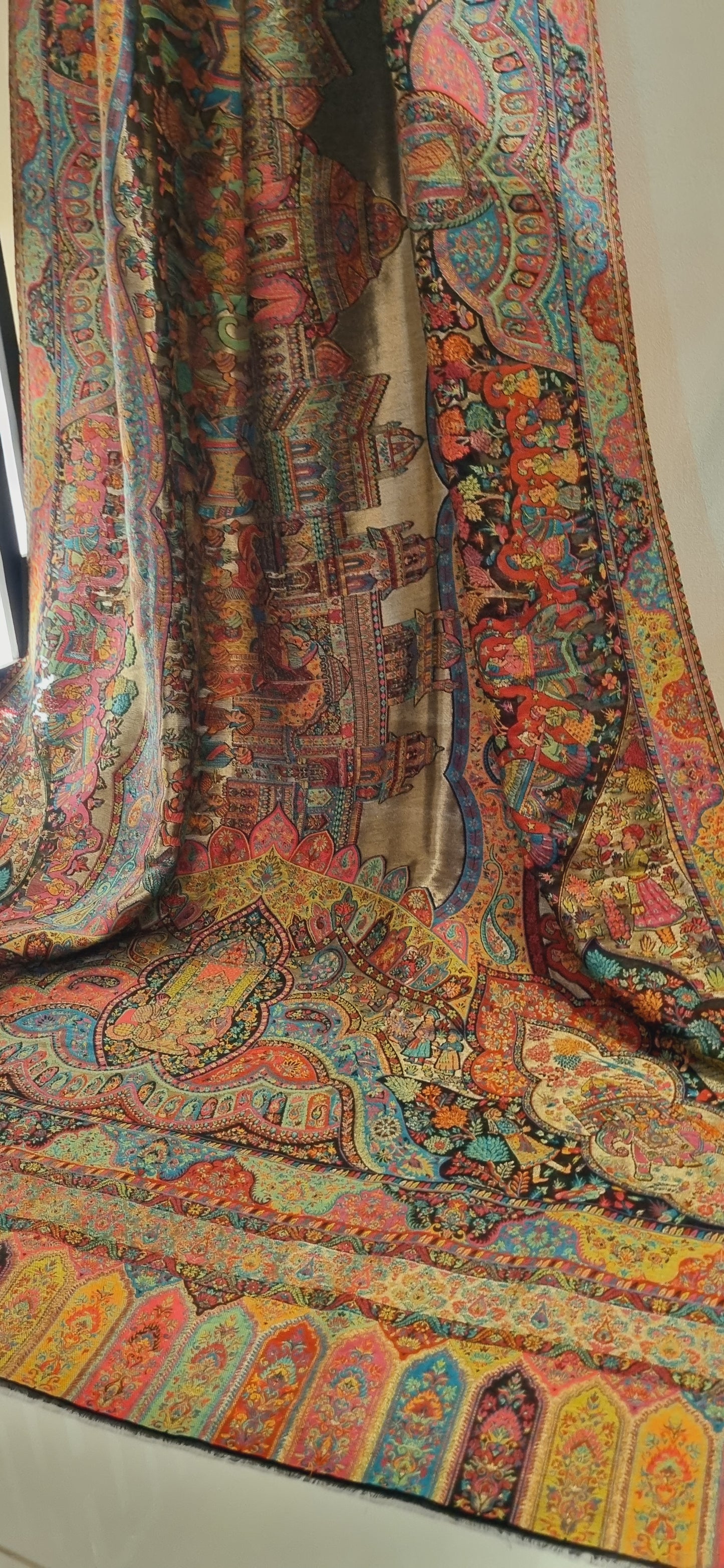 Moonlight kaani darbari pashmina