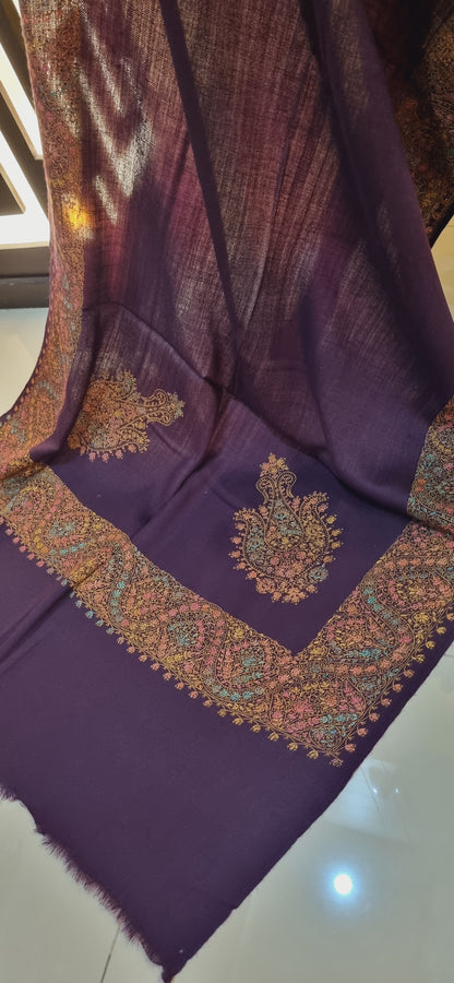 Hand embroidered Mini shawl