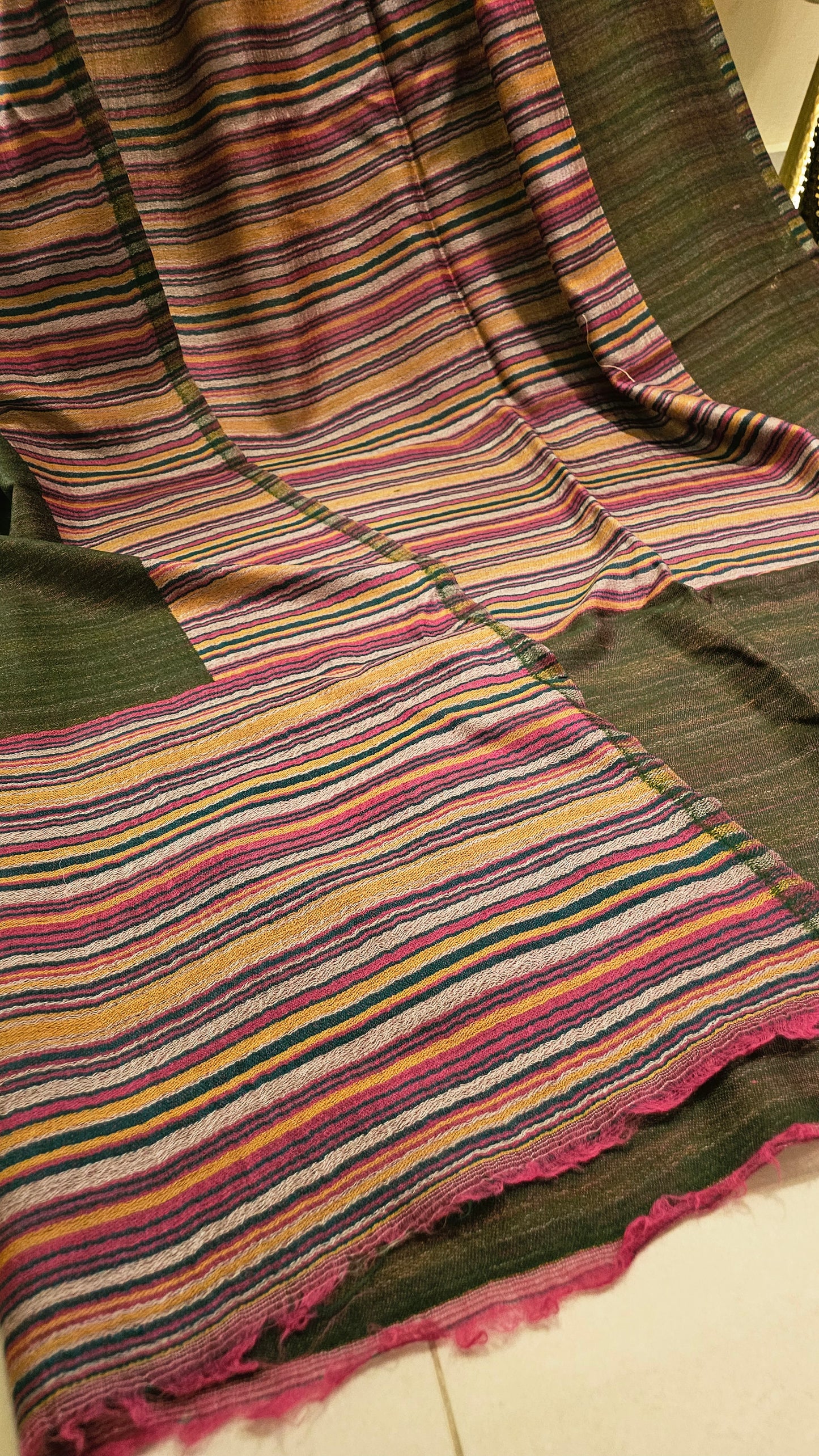 Reversible kaani shawl:toosh