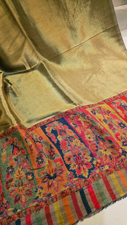 Reversible kaani: Pashmina
