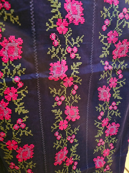 Lawn embroidered two piece