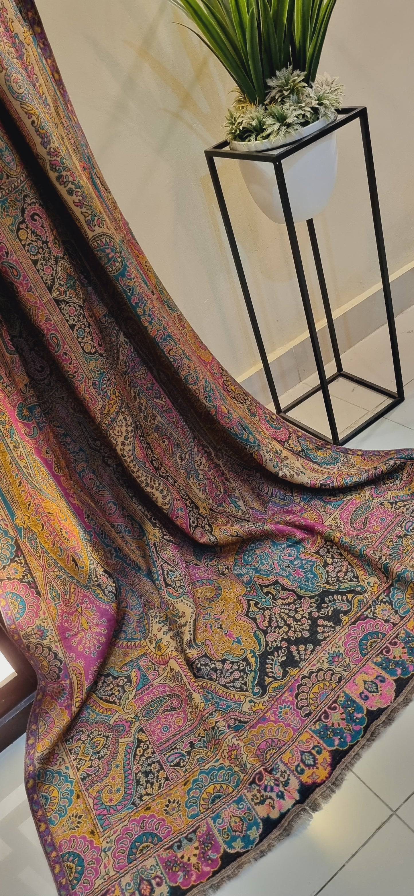 Persian kaani pashmina shawl