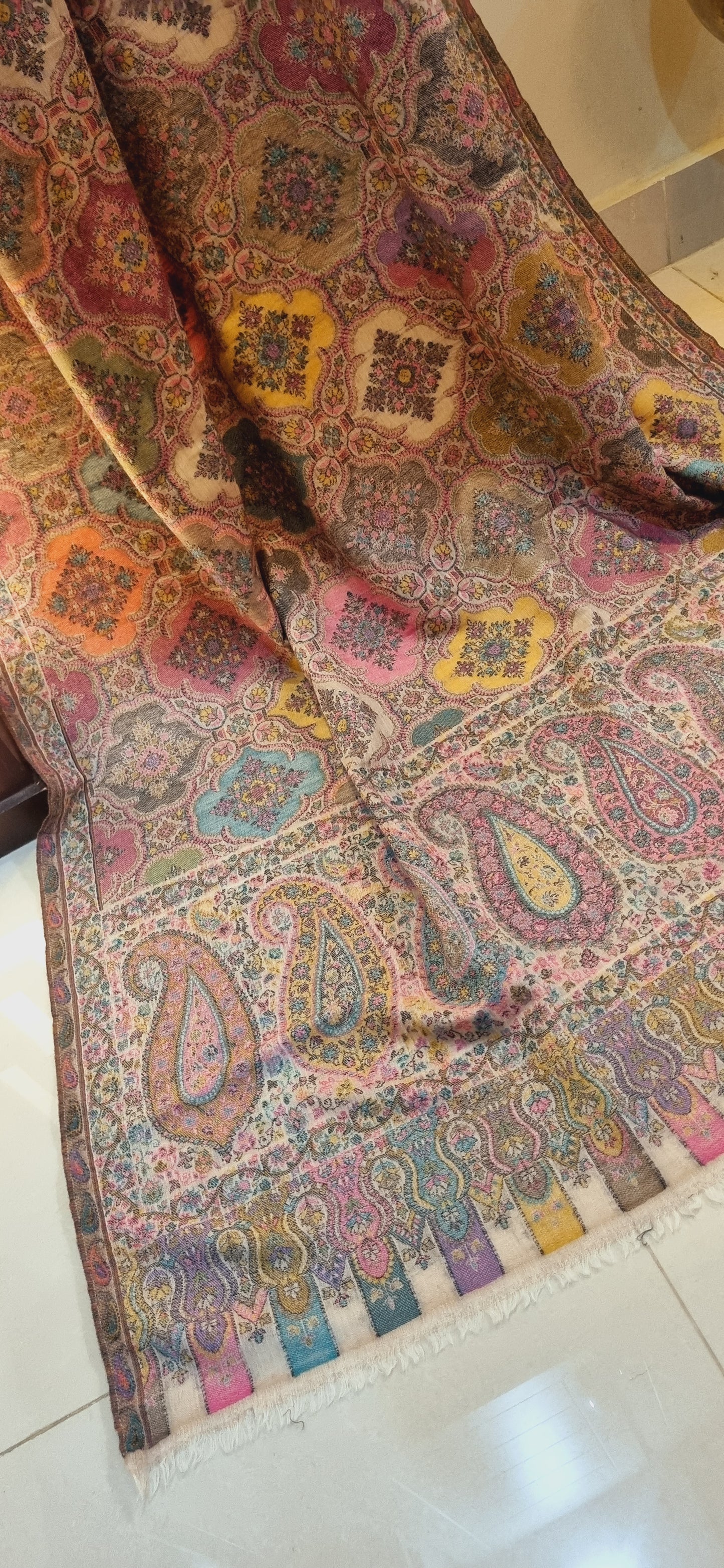 Persian kaani Pashmina shawl