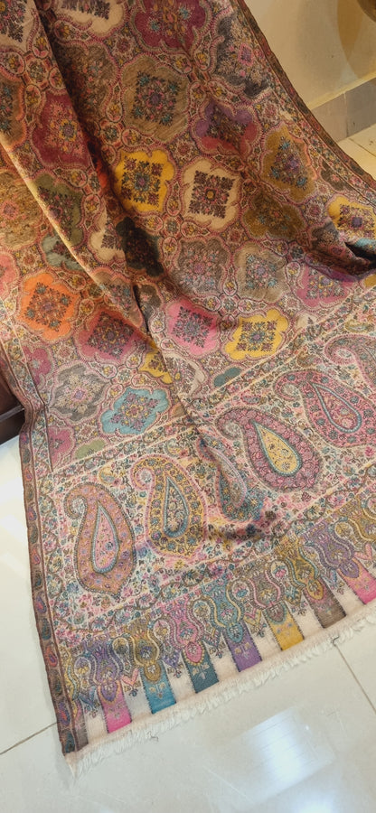 Persian kaani Pashmina shawl