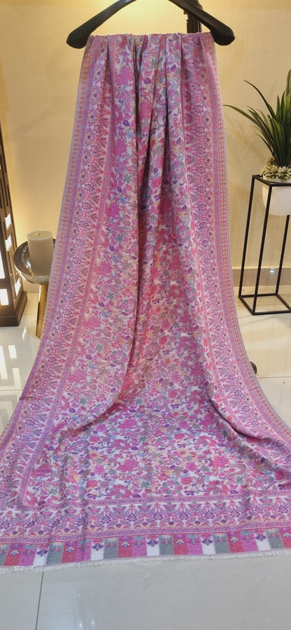 Woolen kaani pashmina shawl