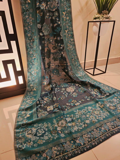 Silk kaani shawl