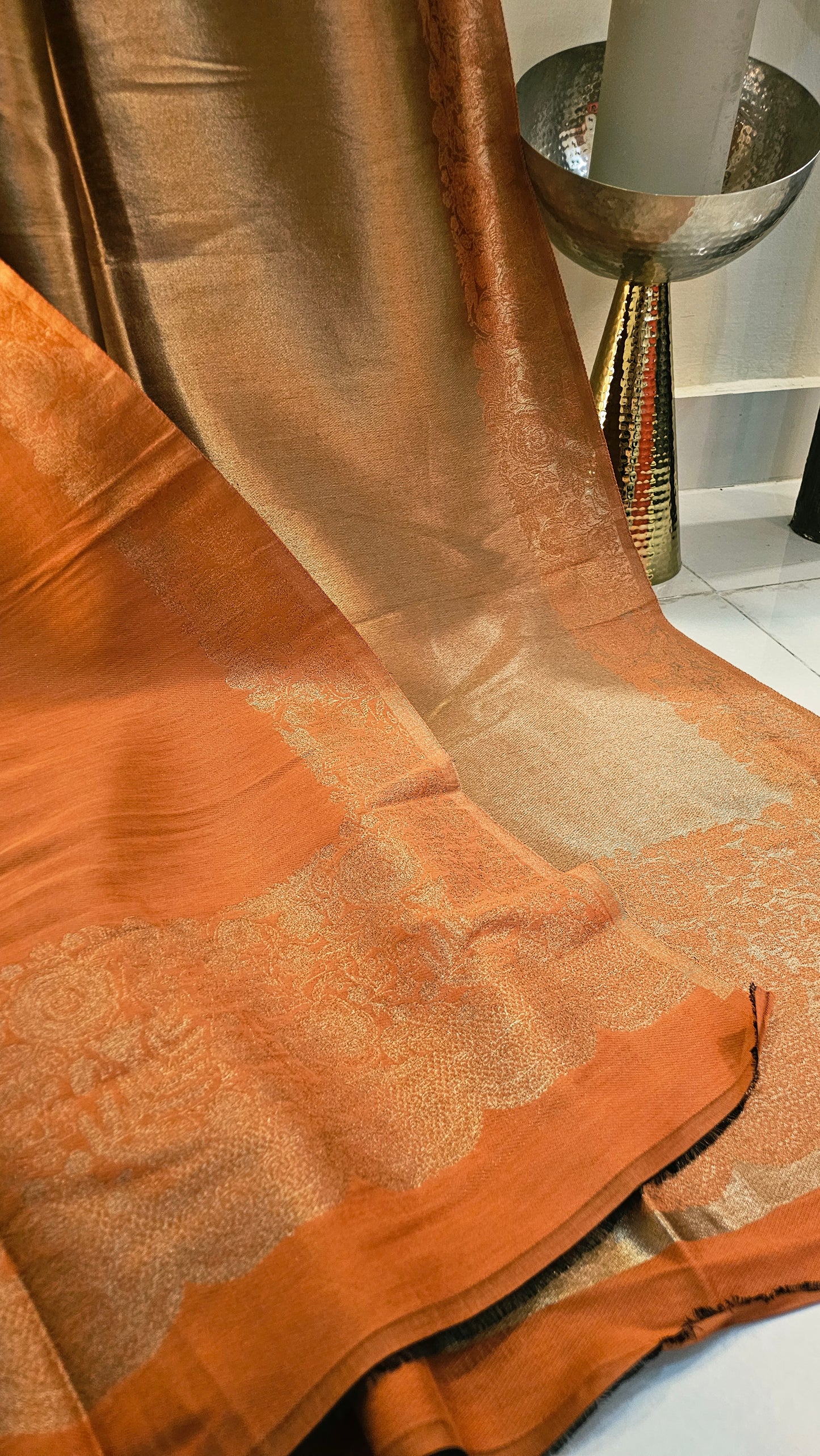Reversible paper kaani moonlight