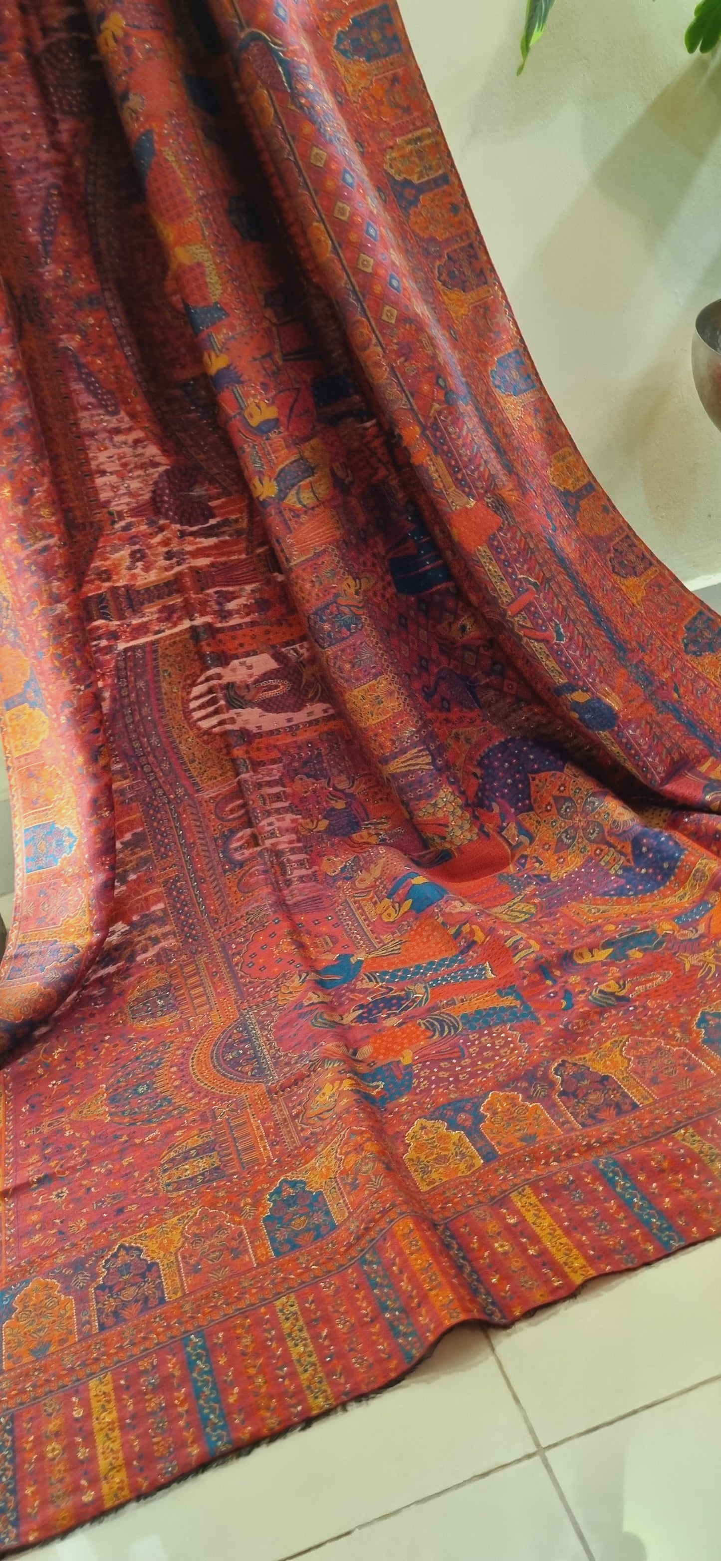 Shahjahani darbari kaani shawl