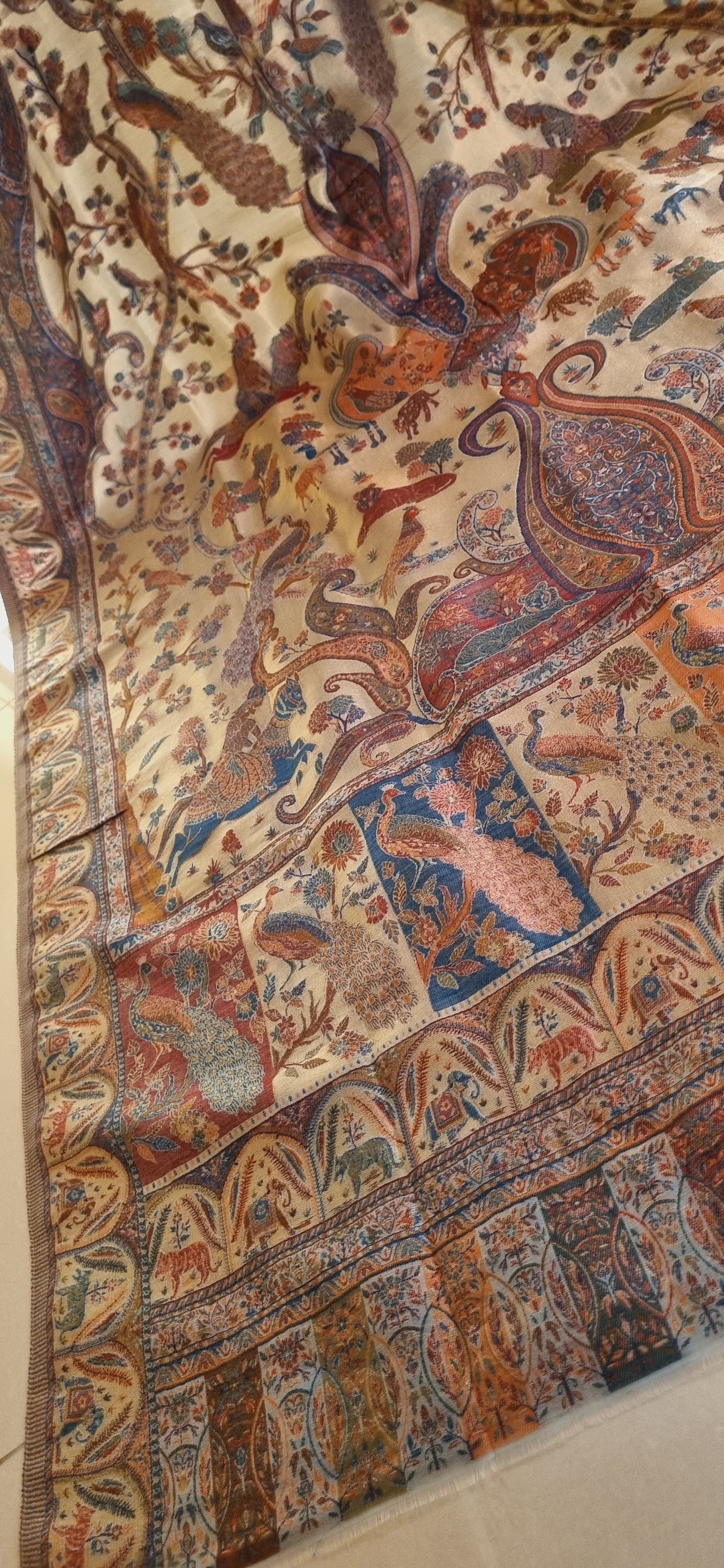 Moonlight silky pashmina shawl