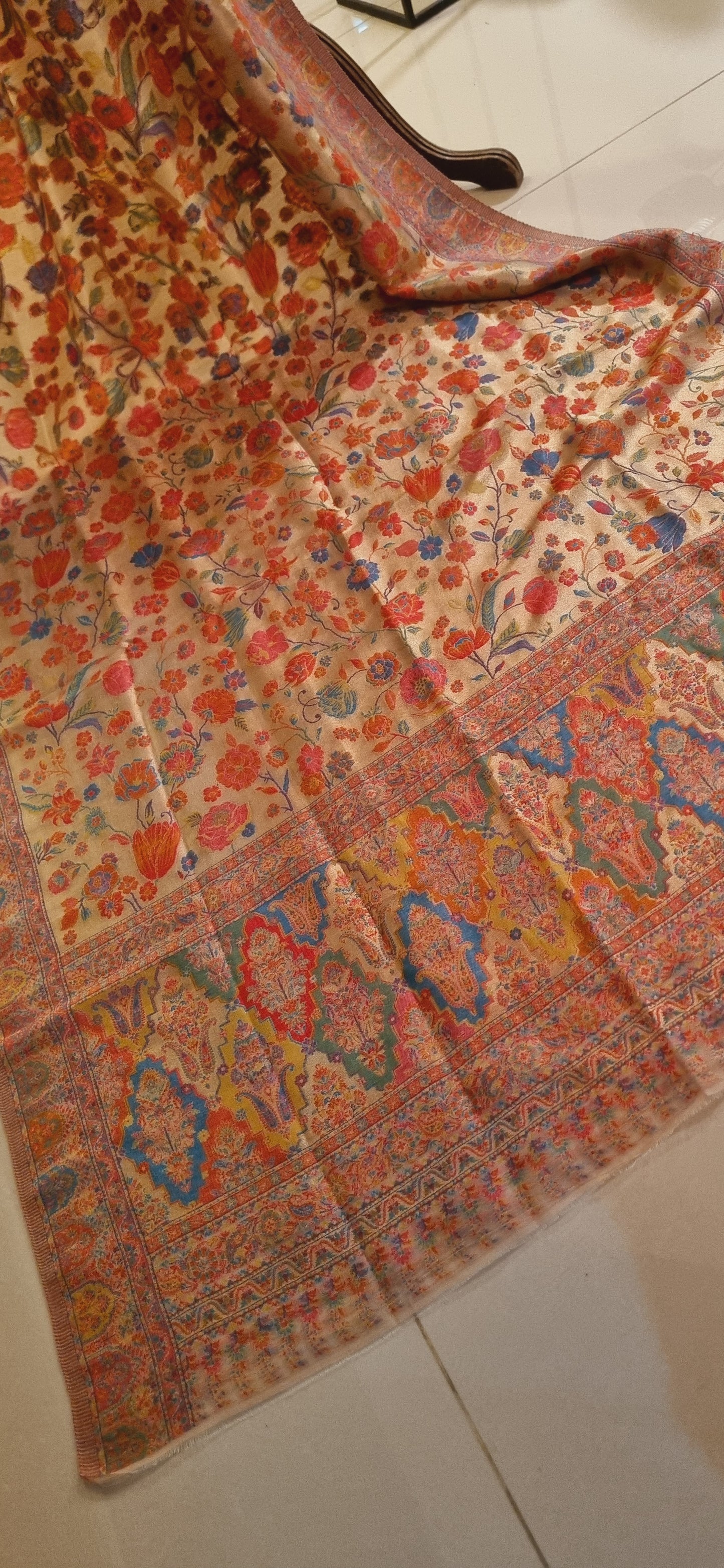 Moonlight silky pashmina shawl