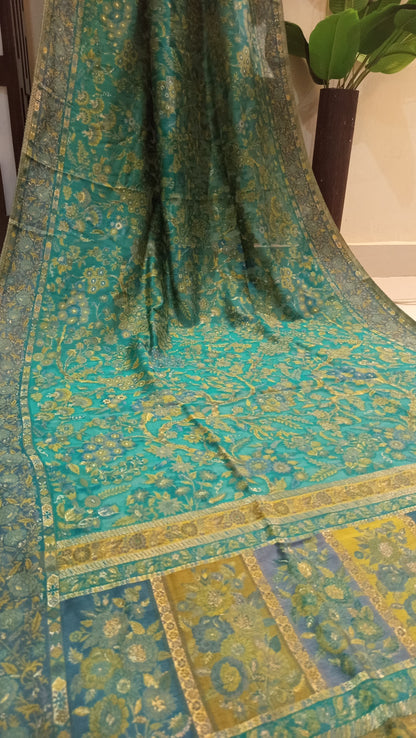 Kaani shawl: Silk