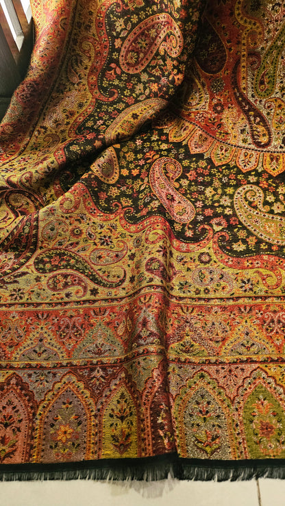 Gandhara kaani reversible: shawl