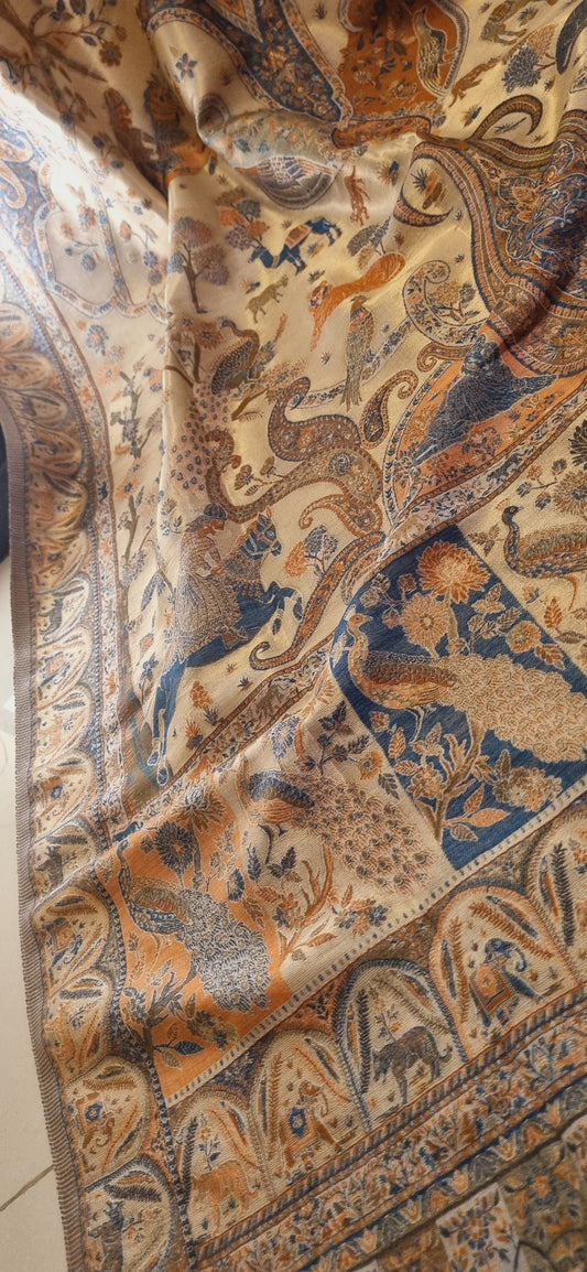 Moonlight silky pashmina shawl