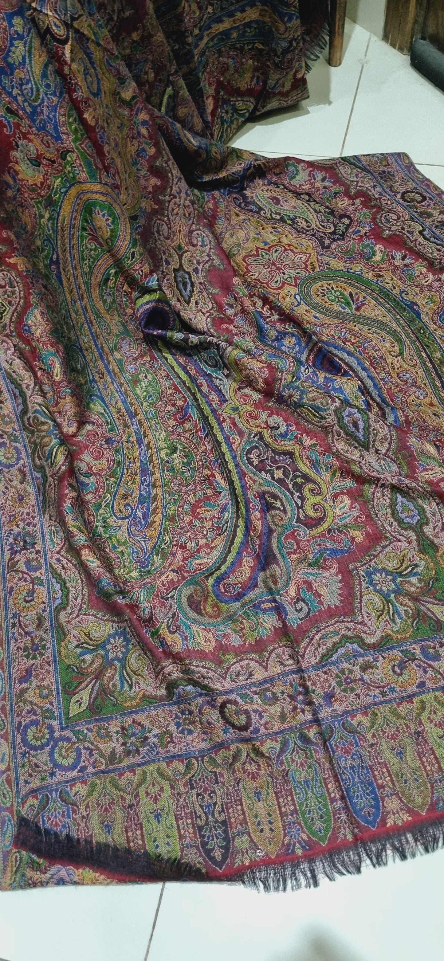 Persian kaani pashmina shawl