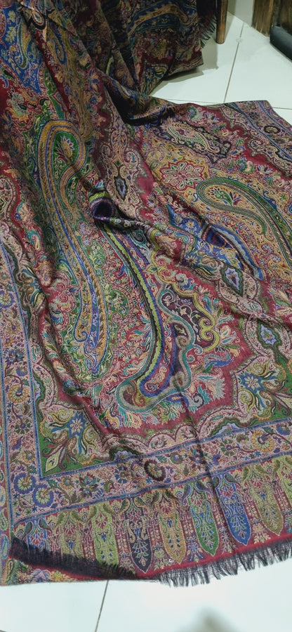 Persian kaani pashmina shawl
