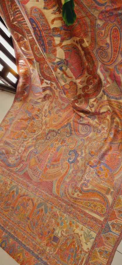 Moonlight silky pashmina kaani