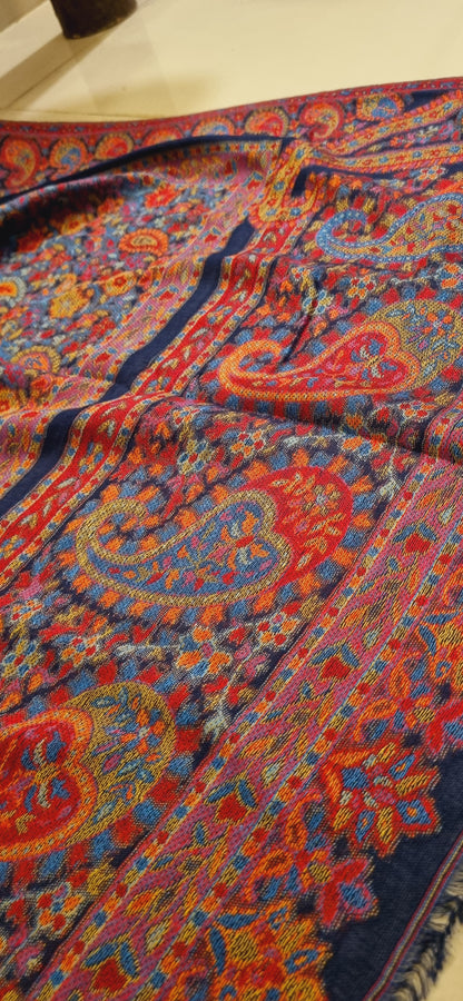 Woollen pashmina kaani shawl