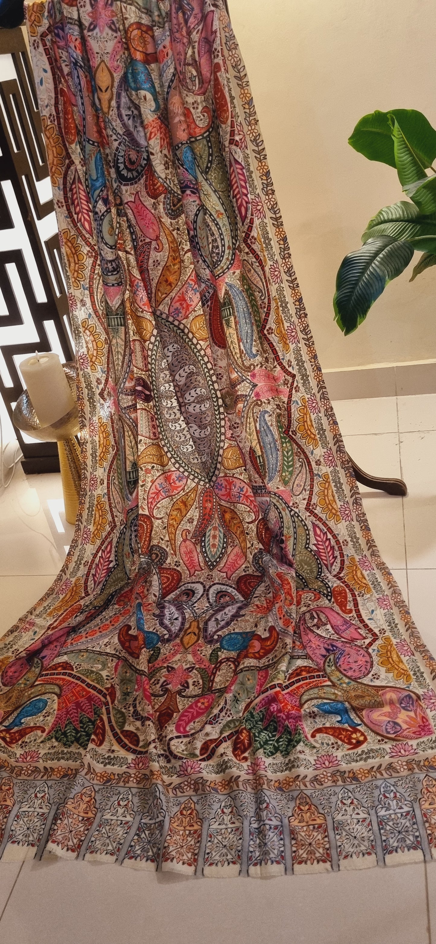 Reelkar pashmina shawl
