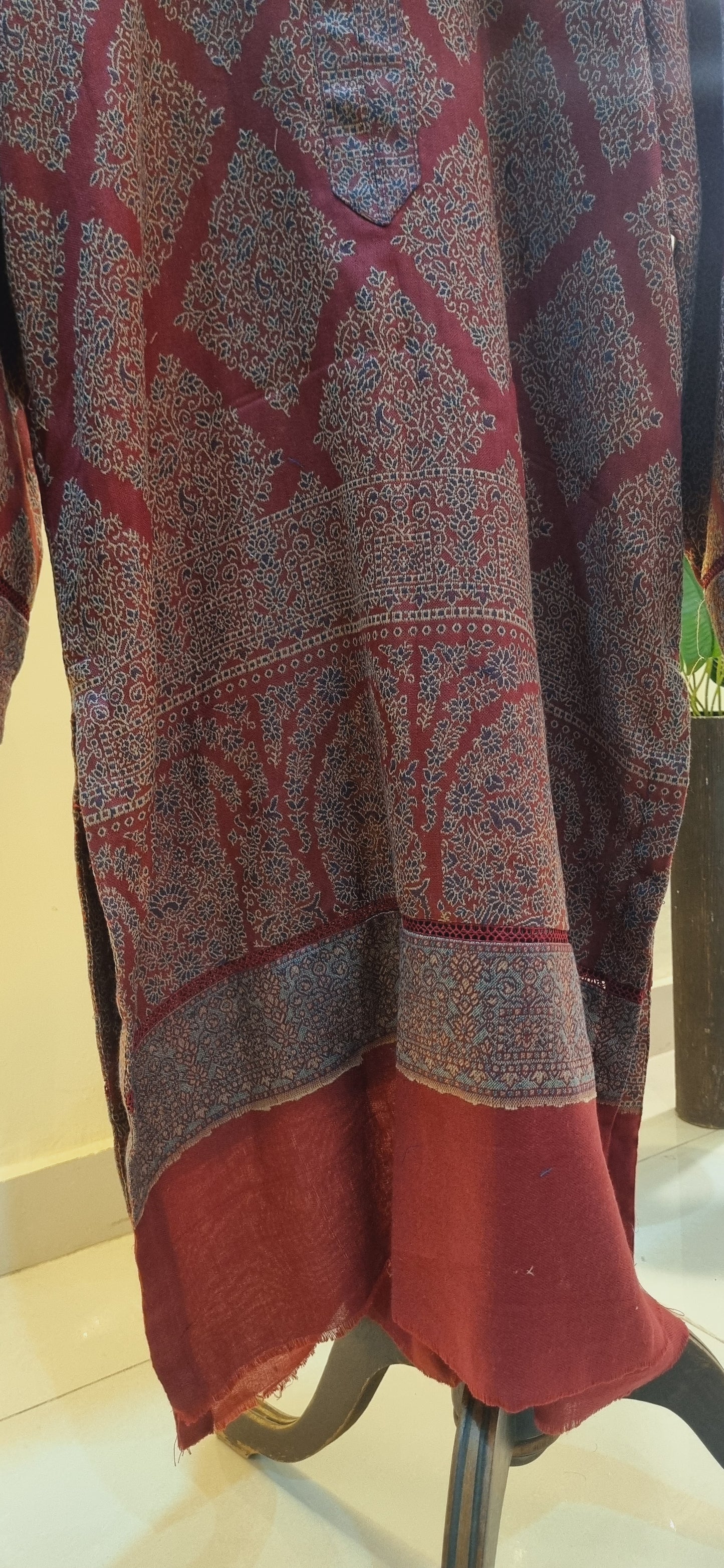 Pashmina kaani kurta