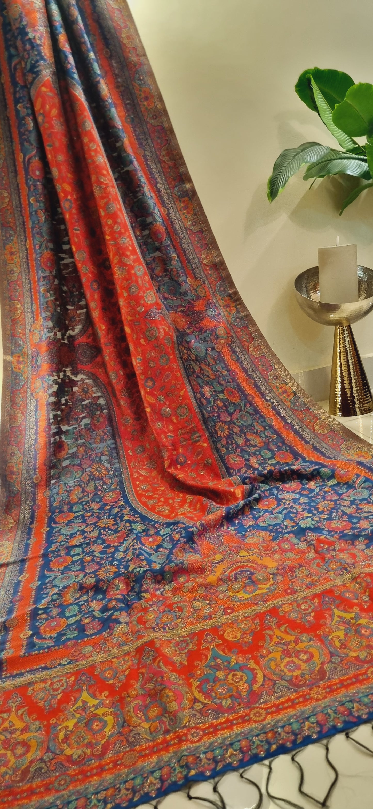 Silk kaani shawl