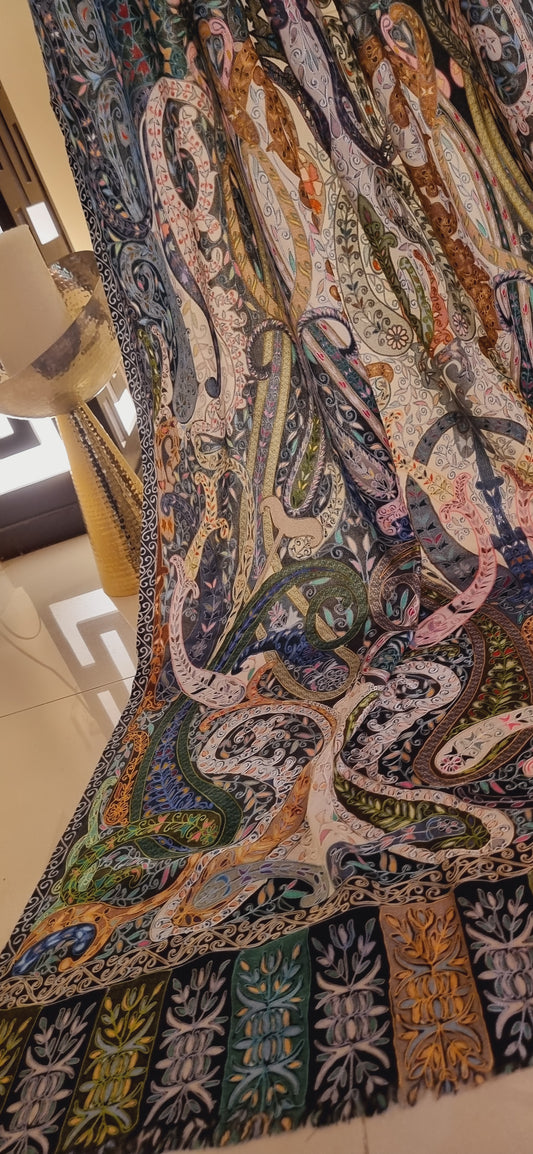 Reelkar pashmina shawl