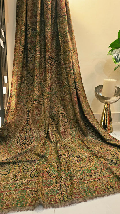 Reversible Persian kaani: Pashmina