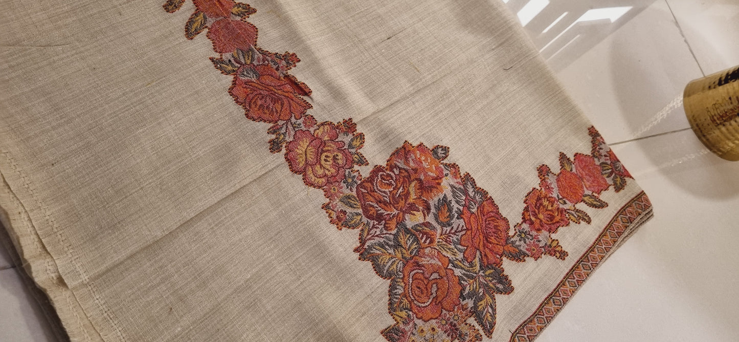 Woollen pashmina kaani shawls