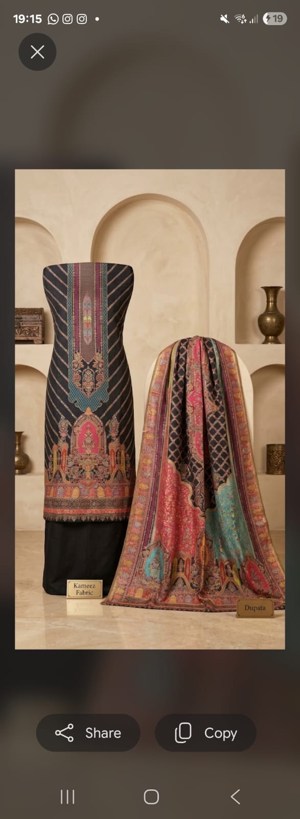 Kaani Silk Suit
