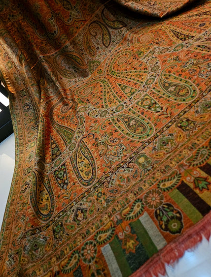 Reversible Persian kaani: Pashmina