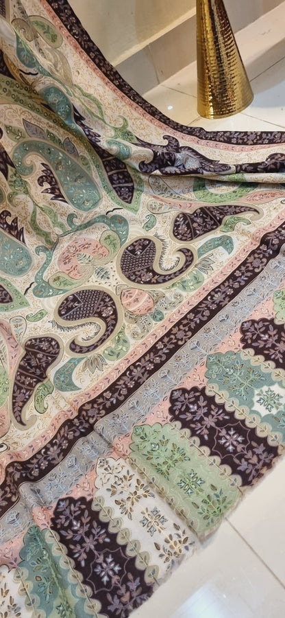 Reelkar embroidered pashmina shawl