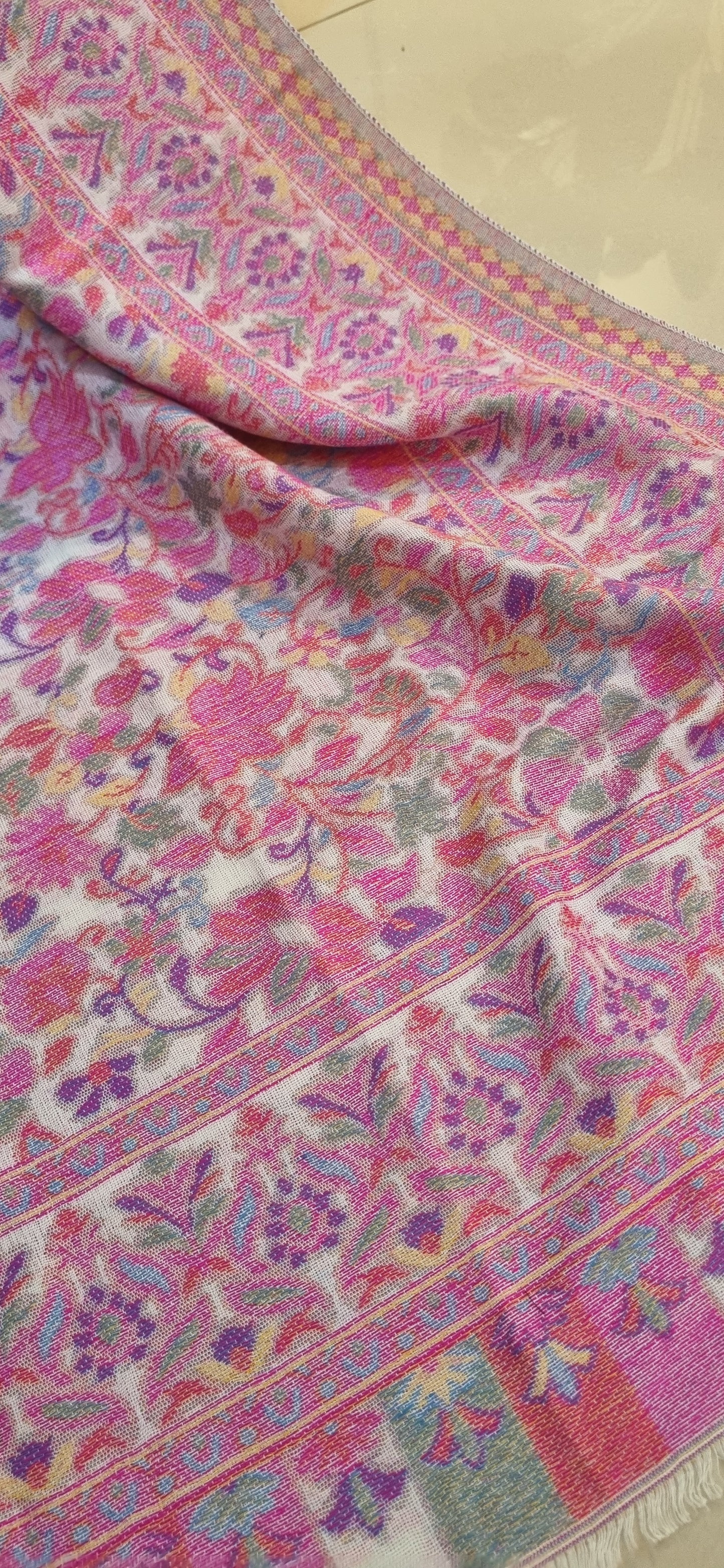 Woolen kaani pashmina shawl