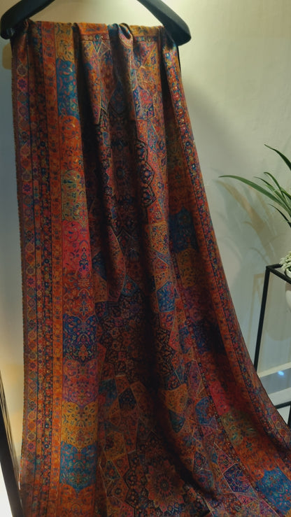 Shahjahani kaani shawl