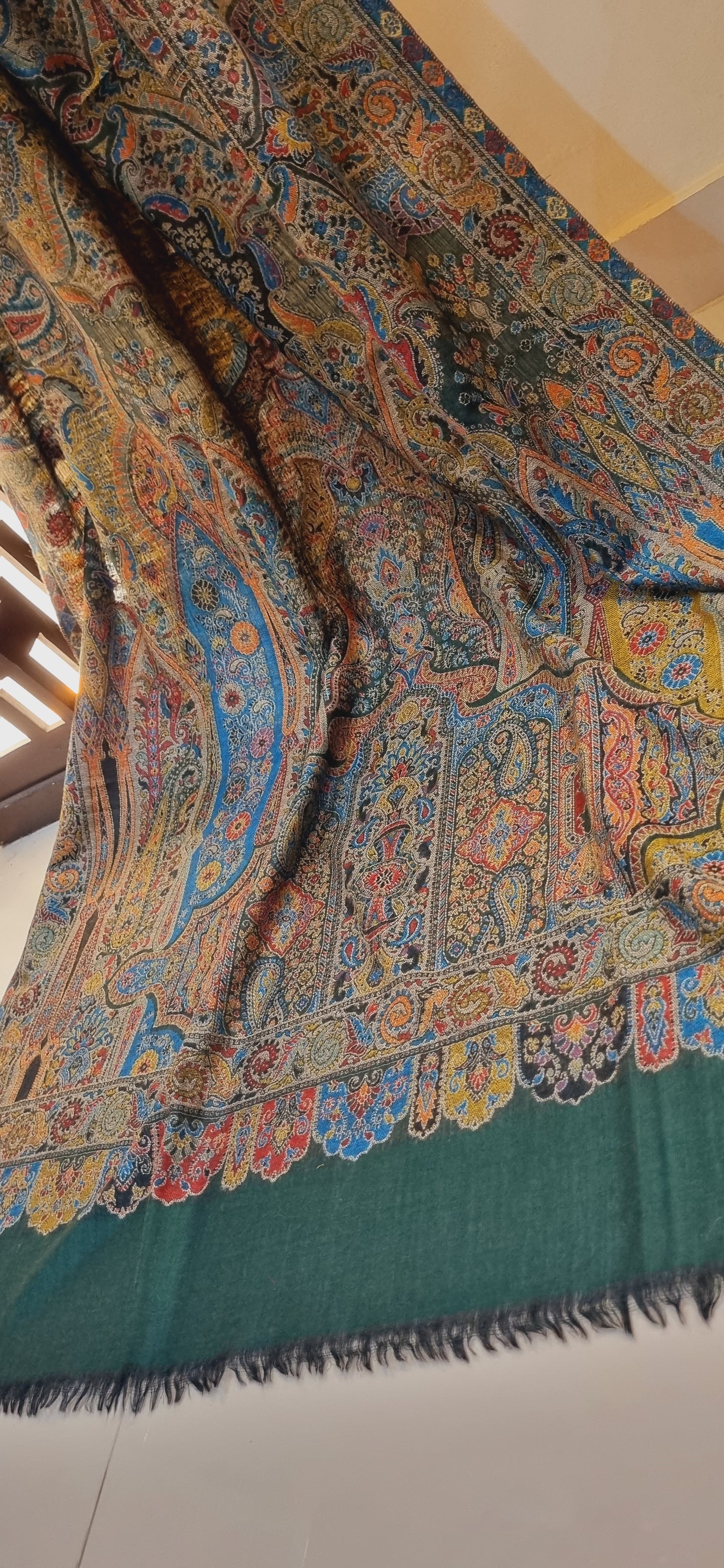 Persian kaani Pashmina shawl