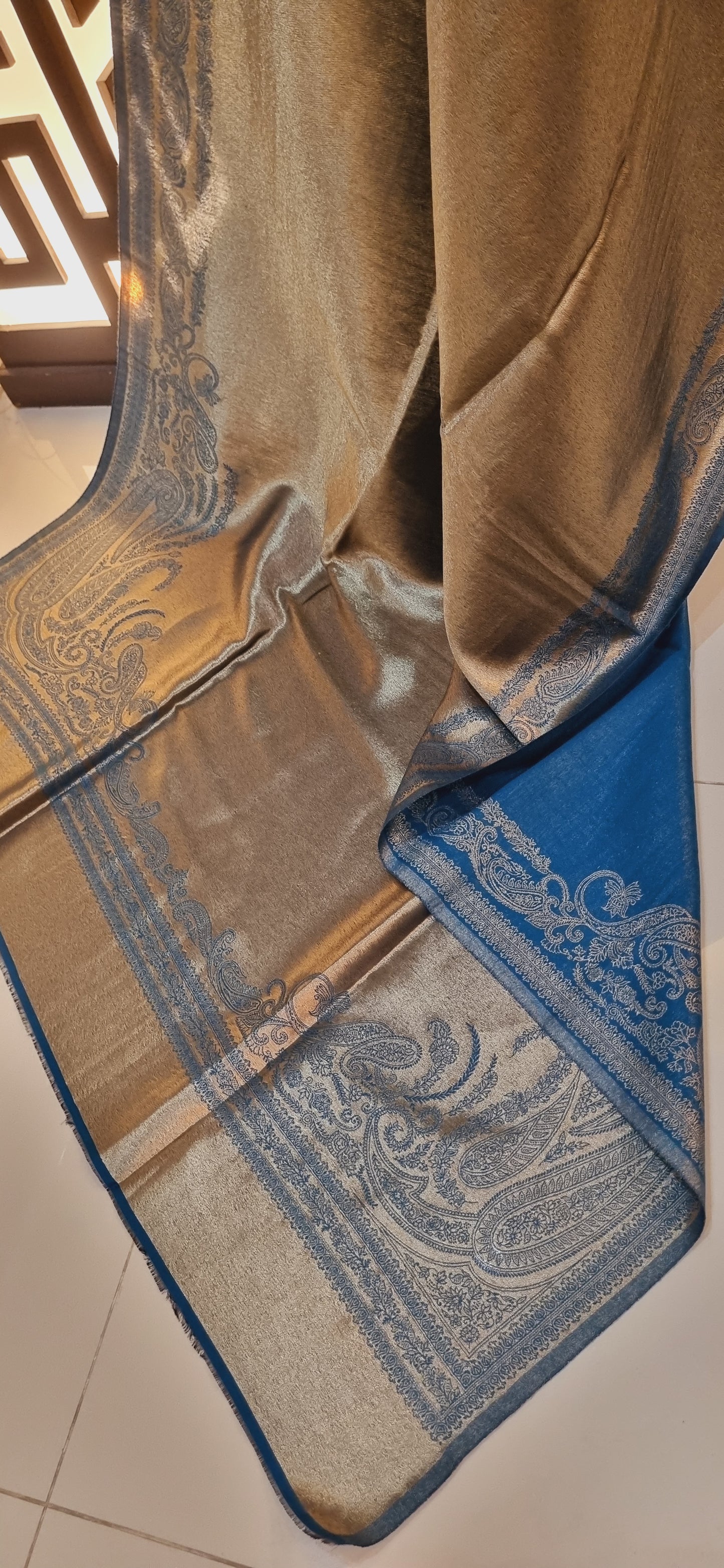 Moonlight reversible shawl