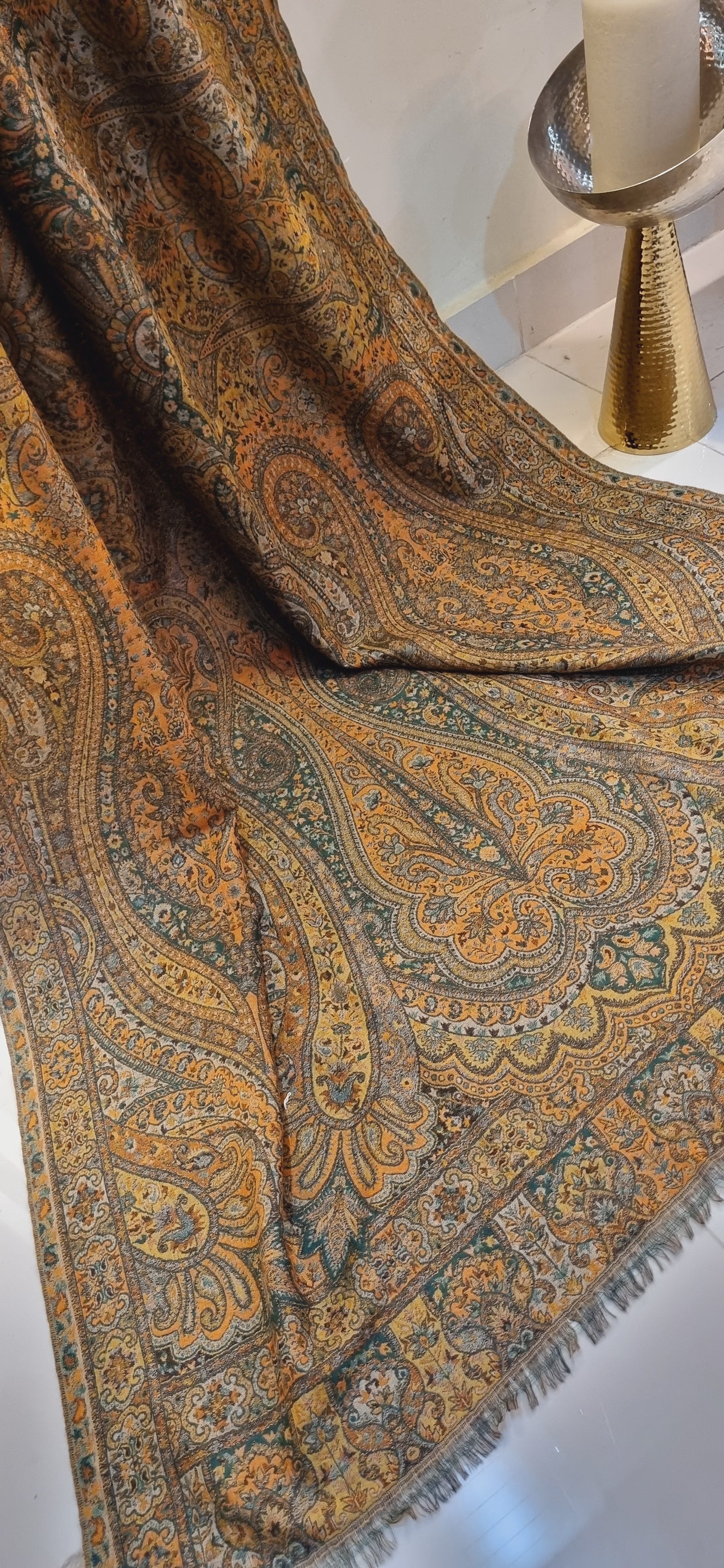 Persian kaani reversible shawl