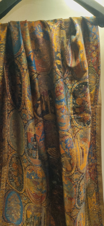 Silk kaani shawl