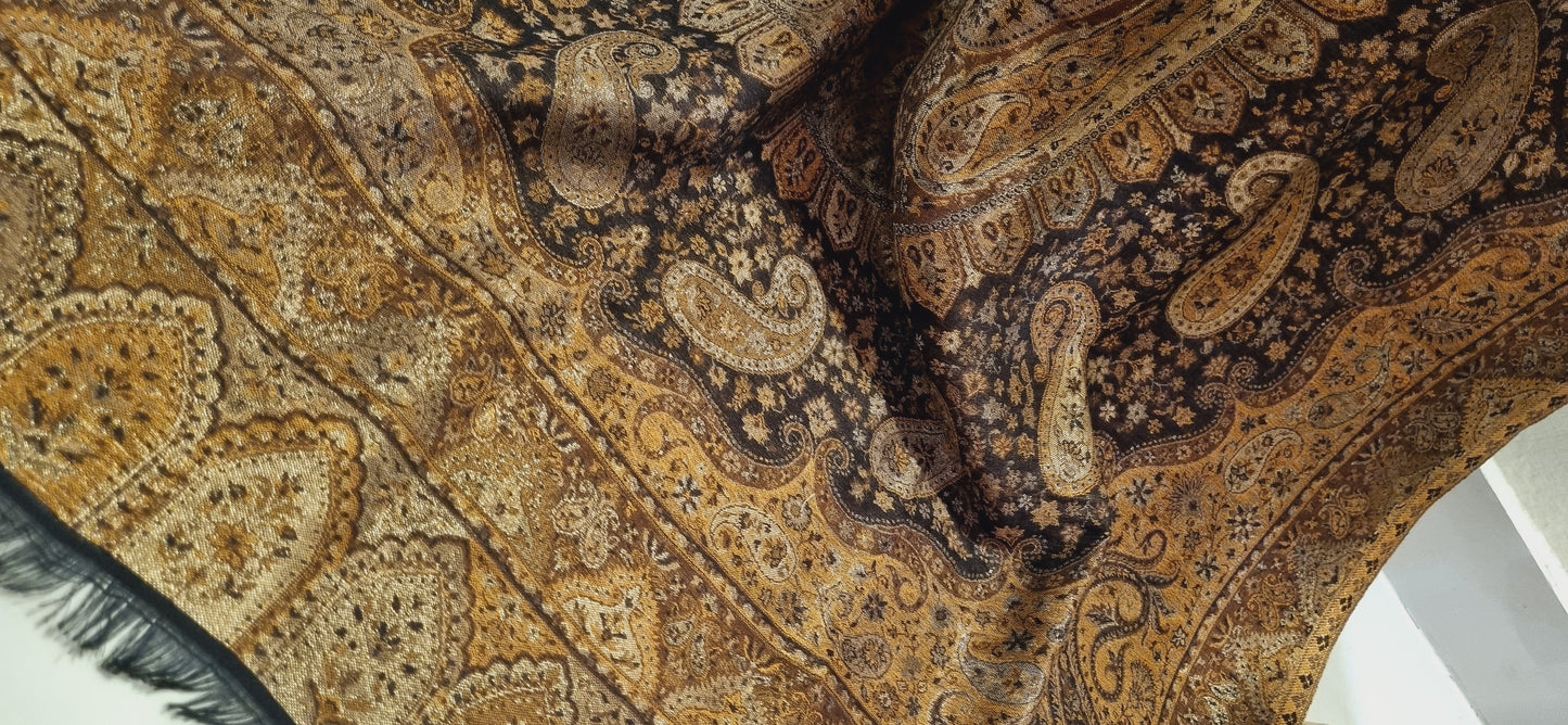 Moonlight gandhara kaani reversible shawl