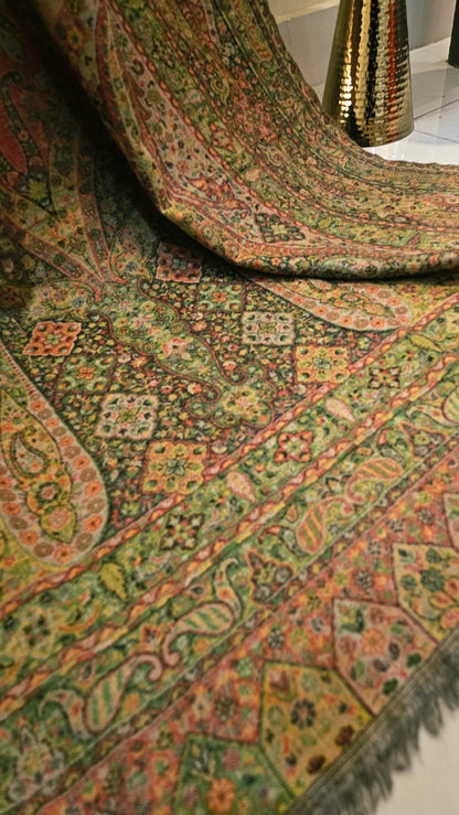 Persian kaani reversible: pashmina