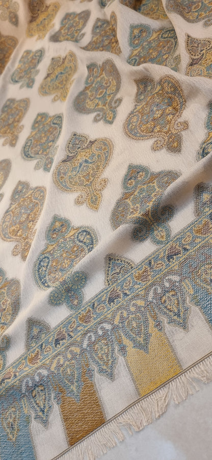 Woollen pashmina kaani shawls