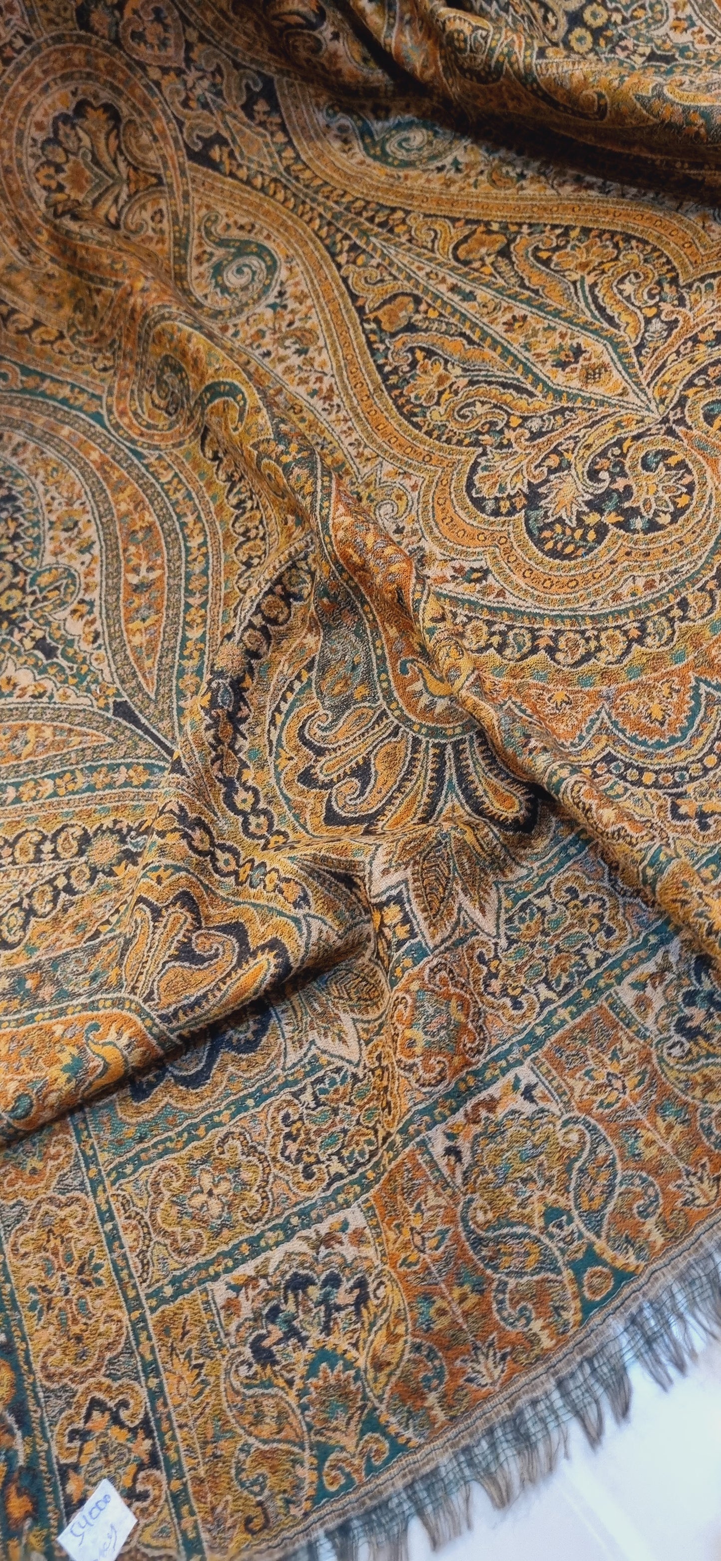 Persian kaani reversible shawl