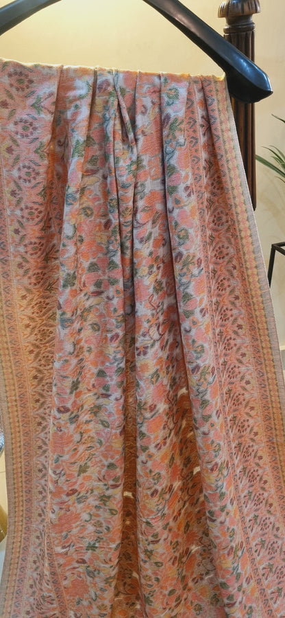 Woolen pashmina kaani shawl